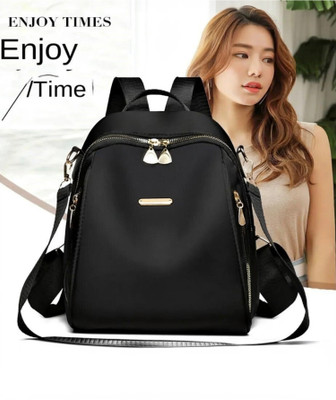 JAISOM Multipocket bag For Women ( Black ) 20 L Backpack(Black)