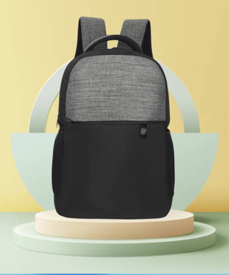 HP Medium 25 L Laptop Backpack 15.6-inch Trolley Pass-Through; Padded Back Panel 26 L Trolley Laptop Backpack(Black, Grey)
