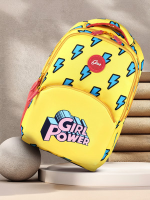 Gear AWESOME THUNDER GIRL 27 L Backpack(Yellow)
