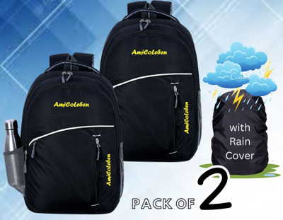 Amicoleben Versatile Durable 32 L Backpack(Black)
