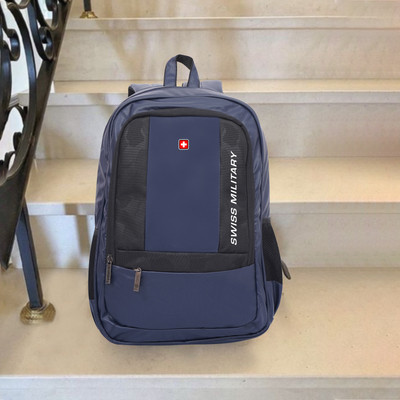 SWISS MILITARY Multi Utility Backpack with Rain Cover 29 L Backpack(Blue)