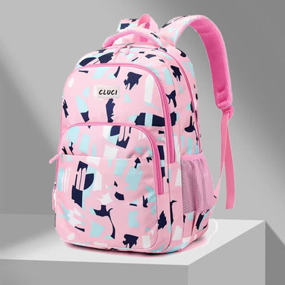 Cluci Trendy High Quality School, College, Tution, Coaching Bag For Girls & Women 30 L Backpack(Pink)