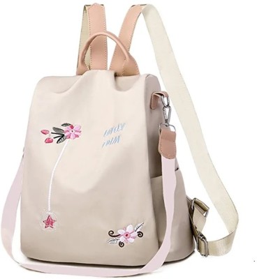 Cleto 130_CRM_EMB_20 12 L Backpack(White)