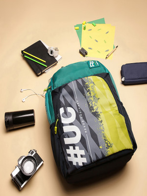 Uppercase 04 School Bag 33.088 L Backpack(Black)