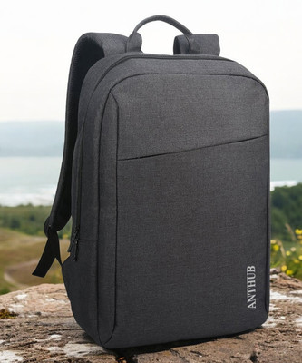 ANTHUB Business compact For Unisex For Men & Women,Light weight(1016) 22 L Laptop Backpack(Black)