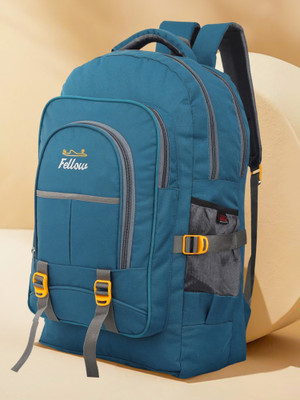 fellow trekking bag travel bag luggage bag rucksack bag (GREEN) 55 L Laptop Backpack(Blue)