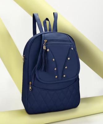 EVOLIC for Women Trendy College Bag 15 L Backpack(Blue)