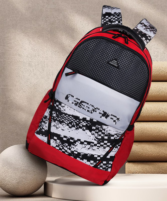 Gear SCHOOL 04 BACKPACK 29 L Backpack(Red, Black, White)