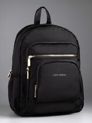 LINO PERROS Women 13 inch Laptop Backpack(Black)