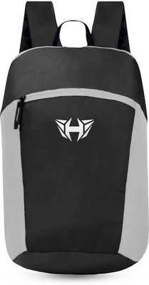 Hemes Small Bag for Daily Use Gym & Sports Bag, Mini Backpack With Front Zipper Pocket 12 L Backpack(Black)