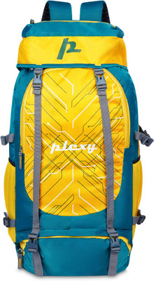 PLEXY TILTY STUUDED TREKKING WITH SHOE COMPARTMENT 65 L Laptop Backpack(Blue)