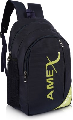 AMEX College/school Backpack 35 L Backpack(Blue, Green)