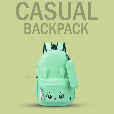 HouseOfCommon GRN_@ _@-BNNY1-1_5_17 25 L Backpack(Green)