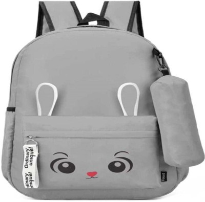 Dowet HBG-BUNY-BKPACK-GREY-1PC-MAPPP_3_13 15 L Laptop Backpack(Grey)