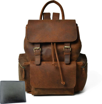 OLIVER WALK WLT-BKP 2 L Backpack(Brown)