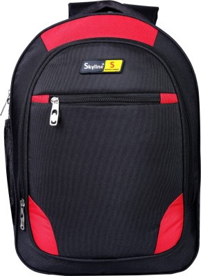 SKYLINE 20 Ltrs Laptop Casual Waterproof Backpack Fits Up to 15 Inch Laptops (Red) (S-822-BLKR) 20 L Laptop Backpack(Red)
