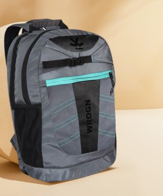 WROGN Grey Backpack 42 L Laptop Backpack(Grey)