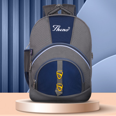 fheno Zig Zag Tested Stylish Waterproof School bag 6th to 10th Class Tools Hostler Bag 70 L Backpack(Grey)
