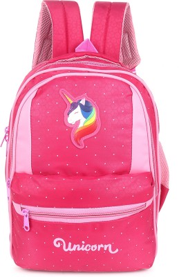 Sanjis Enterprise Kids girl Cartoon 19 litres multicolour School Backpack 15 inch Girls School Bag Backpack(Multicolor, 19 L)