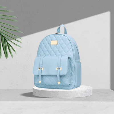 TYPIFY Backpack for Girls 17 L Backpack(Blue)