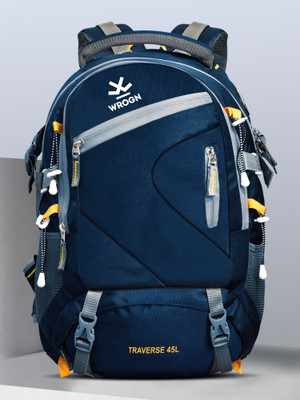 WROGN Heavy Duty Traverse Collection Unisex Travel 45 L Laptop Backpack(Blue)