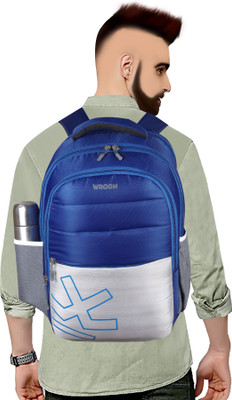 WROGN SQAURISH PATACHES DAILY BAGPACK 35 L Laptop Backpack(Green)