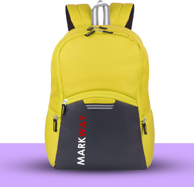 markway Water-Repellent Laptop Backpack Your Essential for Office 35 L Laptop Backpack(Black)