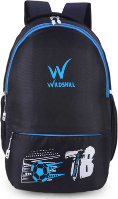 WILDSKILL Lightweight & Compact Build School bags and Laptop Bag 35 L Backpack(Black)