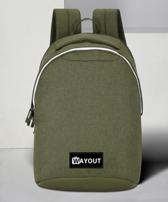 Wayout Waterproof Laptop Bag/School Bag/College Bag,Unisex(1023) 22 L Laptop Backpack(Green)