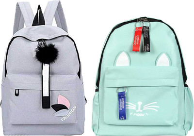 Zenvault Trendy Casual College Backpacks, Designer School/College/Picnic Bag 12 L Backpack(Multicolor)