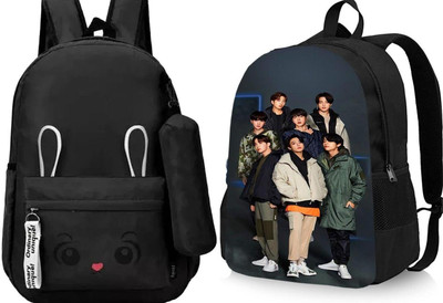 Shishtha A_BLK_- BN_-1_6 & DGTL-021_@@__1PC_abc 30 L Backpack(Black, Black)