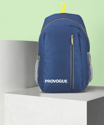 PROVOGUE DAYPACK Bags 2 Compartment Backpack for daily use library office outdoor hiking 25 L Backpack(Blue)