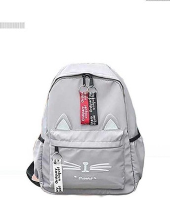 TEZONE GREY MEOW001_25 12 L Backpack(Grey)