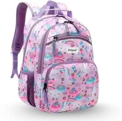 Ellipse trendy high quailty school/college/tutuion 36 L Backpack(Purple)