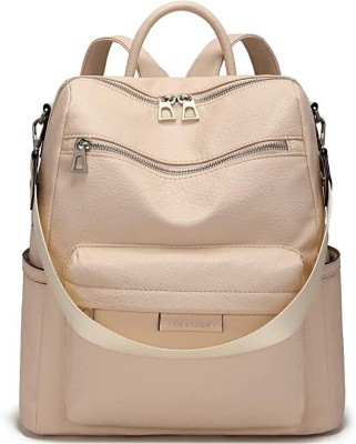 Craftwood Backpack new stylish backpack for women backpack for girls 20 L Backpack(Beige)