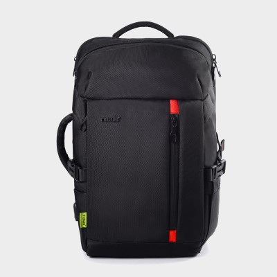 Timus London 28L Smart Tech Water Repellent Anti-Theft Laptop Bag for Multipurpose. 28 L Laptop Backpack(Black)