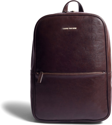 Gauge machine With Front Pocket 30 L Backpack(Brown)