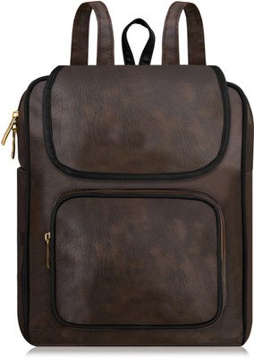 Jiyan Enterprise JE-BP05 6.19 L Backpack(Brown, Black)