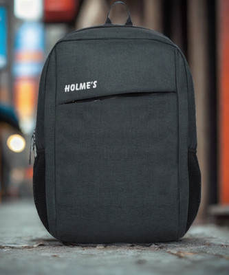 HOLME'S Daypack Bag, for Daily Use-Library,Office, Outdoor(1044) 22 L Laptop Backpack(Black)
