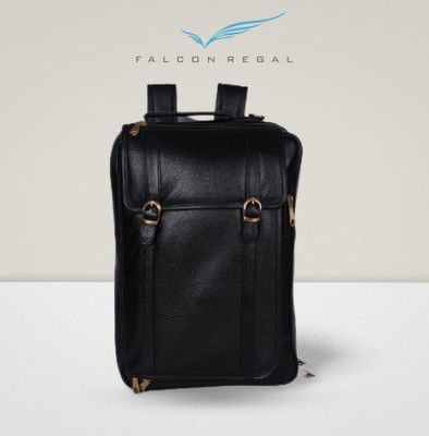 Falcon Regal Apex Vector 22 L Laptop Backpack(Black)