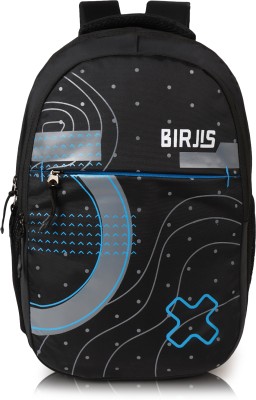 BIRJIS TRENDING School | Laptop Unisex Solid Backpack Bag For Men and Women 30 L Backpack(Black)
