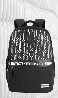 DOLPHINBM Laptop Backpack 2 hidden poket 28 L Trolley Laptop Backpack(Black)