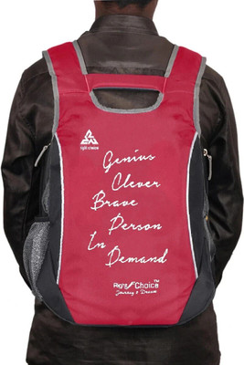 RIGHT CHOICE Stylish look Geniouse bag for school college and causal s 10 L Backpack(Red)