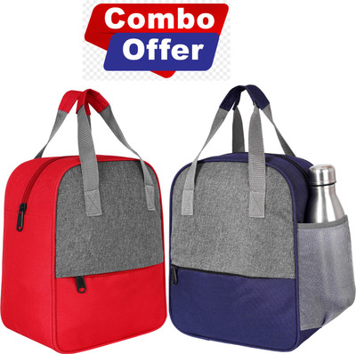 ELONONE 777-COMBO RED AND LUNCH BAG 7 L Backpack(Multicolor)