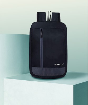 Straplt KO NEWBLKQCHUA545_16 12 L Backpack(Black)