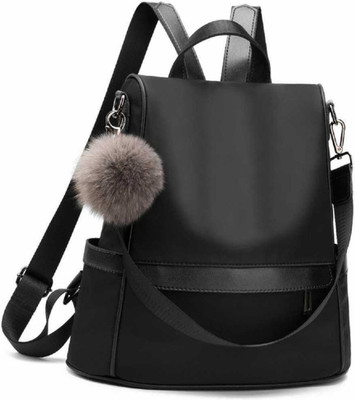 AZ Stylish College Bag For Woman/Girls 5 L Backpack(Black)