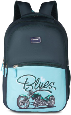 Priority 18 Inch Wonder 005 Printed College Grey 31 L Backpack(Grey)