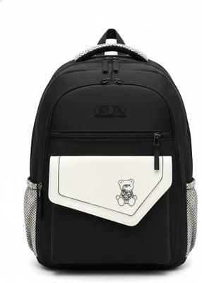 WALSON Trendy Kawaii Backpack For College or School Backpack | Standard Backpack 30 L Backpack(Black)