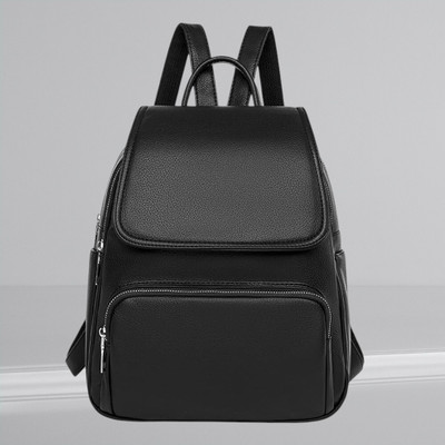 GAUSULWARA FANCY OFFICE BACKPACK FOR WOMEN AND GIRLS COLLEGE BAG 10 L Backpack(Black)