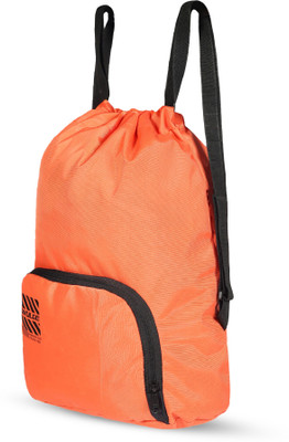 divulge Meteor Drawstring Bag Daypack, Drawstring bag, Sport Bag 19 Liters 18 L Backpack(Orange)